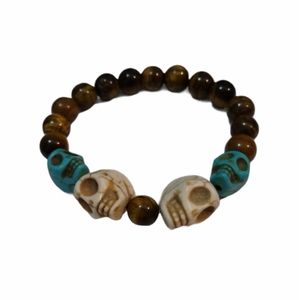 Bracelet Made With Brown Eye Of The Tiger.